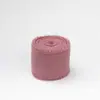 Fita de Chiffon com Borda Crua Rasgada à Mão Fita com Borda Crua Tira de Flor para Casamento Fita para Buquê Fita de Serpentina Sm
