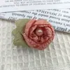 Accesorios de Flor Flor de Perla Burbuja Plisada Estéreo Hilo de Kapok Accesorios para Ropa Joyería Semi-Terminada para Hacer Manualidades