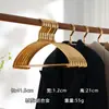 Percha de Aleación de Aluminio Metálico, Perchero para Armario sin Marcas, Anti-Marcas en los Hombros, Tendedero de Acero Inoxidable, Antideslizante