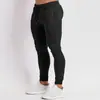 Calça de Moletom Masculina com Cordão e Bolsos com Zíper Calça de Moletom Casual Esportiva Novidade Primavera/Verão Amazon Calças Elásticas