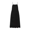 Vestido Midi de Tirantes Elegante Bordado Hueco Estilo Europeo y Americano Transfronterizo 2026 Nueva Moda para Mujer 7969044