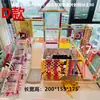 Estrutura de Escalada para Bebê DIY Caseira com Tubo de Água Rack de Engatinhar Interno para Bebês e Crianças Pequenas Uso Doméstico PVC PPR Conjunto Completo de Acessórios