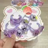 Nueva Versión Coreana de 10 Cuerdas para el Cabello de Dibujos Animados para Niños, Ligas para el Cabello de Princesa Lindas, Cuerdas de Gato para la Cabeza de Niña, Pares de Gomas Elásticas para Bebé