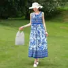 Vestido de Algodón y Seda Nuevo de Verano 2026 para Mujeres de Mediana Edad y Mayores, Vestido de Moda Holgado Talla Grande para Mamás