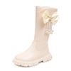 Botas Altas para Niñas 2026 Nuevo Estilo Botas Genuinas de Piel Suave Tendencia Otoño e Invierno Botas Largas de Moda Estilo Princesa Botas Elegantes