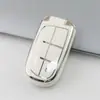 Capa de chaveiro de carro com borda prateada adequada para 5 chaves Jeep Jeep grand chenoji commander free light man