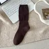 Calcetines de malla hueca de otoño sin costuras, calcetines de algodón para mujer hasta la pantorrilla, color liso retro, transpirables, versátiles, perfectos con sandalias Birkenstock, y se pueden usar como calcetines holgados