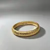 Anillo elegante estilo palacio con forma de calabaza para mujer, con un toque de alta gama, diseño de nicho exquisito, lujo ligero, pulsera retro popular