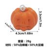 Vela de aromaterapia personalizada con forma de calabaza y expresión divertida de Halloween, regalo festivo, decoración, accesorios para fotos