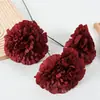 Peônia da Fortuna Artificial de 3 Cabeças Estilo Monet Flor de Parede da Moda Sonho Dopamina Hortênsia Salão de Casamento Flores Artificiais Atacado