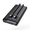 Carregador portátil CEROHS transfronteiriço 30000 mA capacidade super grande PD65W carregamento rápido a partir do cabo carregador portátil para notebook