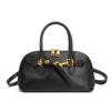 Bolsa de Mão de Luxo Leve de Nicho Bolsa Feminina 2025 Nova Outono e Inverno Bolsa Bowling Bolsa Tiracolo de Alto Padrão Bolsa Concha para o Dia a Dia