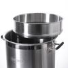 Vaporera de acero inoxidable para el hogar, gruesa, a cuadros, especial para cocinar al vapor, 16-40 cm