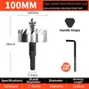 Herramienta de Punzonado y Expansión de Agujeros de Acero Inoxidable Metálico de Acero Rápido Especial de Venta Caliente Transfronteriza para Aleación de Aluminio
