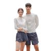 Traje de baño de dos piezas para mujer estilo coreano 2026, pantalones de playa adelgazantes de manga larga, traje de surf, snorkel y buceo estilo pareja para hombre