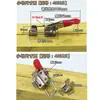 Abrazadera de Acero Inoxidable 304 Hebilla Ajustable Tensor Pestillo Cierre Clip Hebilla de Caja Accesorios Pinza Tipo Tornillo