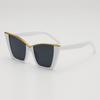 Óculos de Sol 2026 Armação Grande Gatinho Emagrecedor Luxuosos Minimalistas High-End Moda Estiloso Street Style