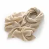 Bufanda de cachemira 100% para mujer, de punto calado, chal cálido, se puede usar como bufanda para el cuello o como una capa exterior larga, moderna y nueva para otoño e invierno