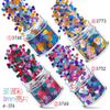 Set de lentejuelas de uñas de color navideño 12 colores mixtos accesorios para uñas lentejuelas flash polvo láser degradado