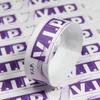 Pulsera Desechable de Papel de Fábrica para Actividades, Registro, Parque Infantil, Festival de Música, Papel Dupont, Correa de Muñeca, Personalización