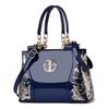 Bolso de mano de charol brillante gran capacidad piel brillante doble cara bordado bolso de mujer bolso de hombro cruzado bolso de novia bolso de madre