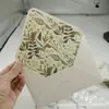 Cáñamo Hierba Blanca Madera Forro Multicolor Juvenil Artístico Lindo Textura Áspera Esmerilada Sobre para Tarjeta Sobre para Invitación