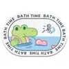 Alfombrilla absorbente de tierra de diatomeas dura de dibujos animados personalizada, alfombrilla de pie de secado rápido para baño, alfombrilla de pie antideslizante para entrada de baño y inodoro
