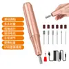 Novo Broca para Unhas Plug-in Portátil Pequena Removedora de Unhas Ferramenta de Polimento Elétrica para Unhas