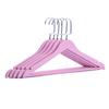 Nuevo Colgador de Ropa Esmerilado Lindo y de Colores Antideslizante Sin Costuras Estante para Secar Ropa del Hogar Grosor Estudiante Dormitorio Soporte para Ropa Venta al por Mayor