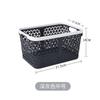 Cesta de almacenamiento de plástico de nuevo material de fábrica, cesta hueca portátil para drenaje, almacenamiento de refrigerador para cocina, sala de estar, mayor engrosamiento