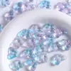 Cuentas de Cristal de Mariposa de Colores Perforadas para Bisutería Dulce DIY Hecho a Mano Cuentas Sueltas Collares Pulseras Accesorios de Joyería
