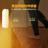 Nuevo fabricante transfronterizo de luces con sensor de cuerpo humano, disponible en stock, luz nocturna de inducción inteligente recargable para mesita de noche de gabinete de cocina.