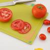 Cozinha 4 cores classificação tábua de corte conjunto borracha antiderrapante tábua de corte cru alimentos cozidos classificação com rack de armazenamento placa de corte