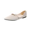 Zapatos Planos Mary Jane de Punta Fina para Mujer Estilo Brisa Nocturna, Nuevos Zapatos de Salón Estilo Francés Inspirados en Chanel para Primavera y Otoño 2026