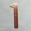 (Una generación de cabello) Wen play pinza de cobre portátil mini nonio. Pinza Industrial Mini Pequeña 80mm