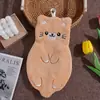 Toalla de Mano Linda, Toalla Pequeña, Paño de Cocina, Coral Absorbente Secado Rápido Pañuelo para Colgar en Casa, Engrosado para Niños