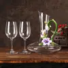 Fabricante Copo de Cristal Flor de Lírio Taça de Vinho Copo de Presente Publicitário Conjunto de Decantador para Casa