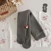 Leggings grossas forradas com lã polar para meninas, ideais para outono e inverno. Meias-calças modeladoras infantis em lã de cordeiro.