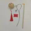Festival da Primavera Festival do Meio Outono Festival do Barco-Dragão Lanternas Tecelagem de Bambu Lanternas de Plástico Estilo Antigo Vara Tassels Pavilhão do Coelho Placa Suspensa Acessórios para Haste de Ferro