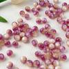Nuevas Cuentas Sueltas Imitación Ojo de Gato de 12 mm Estilo Crema Resina Colorido Cuentas Redondas DIY Hecho a Mano Cuentas para Joyería Fabricante Venta al por Mayor