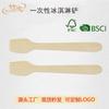 Cucharitas Desechables para Helado, Cucharitas Espesadas para Degustación de Postres, Palitos Pequeños para Servir de Color Natural, 9.5X1.6Cm, Suministro al Por Mayor a Precios Favorables