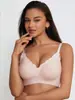 Nuevo Sujetador Europeo y Americano de Cruzado, Soporte Push-Up Cómodo, Ropa Interior sin Costuras, Busto Grande se Ve Más Pequeño, Sujetador Deportivo Anticaída para Mujer