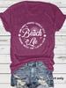 Camisetas de Moda Europeias e Americanas Transfronteiriças para Mulheres Padrão de Praia Verão Novas Camisetas de Manga Curta para Mulheres em Estoque