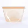 Bolsas Selladoras de Silicona de Grado Alimenticio para Conservar Frescura, Hervibles, Resistentes a Altas Temperaturas, Engrosadas, para Almacenamiento en Refrigerador Doméstico, Bolsas Auto sellables para Almacenar Leche