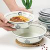 Tazón de melamina, tazón de plástico similar a la porcelana, tazón de fideos comerciales especiales, tazón de ramen, tazón de sopa, tazón picante, tazón de fideos wonton