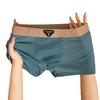 Ropa interior para hombre, Seda de hielo, Transpirable de verano, Jacquard hueco, Ultradelgada, Hogar Deportes, Calzoncillos tipo bóxer para estudiante, Estilo delgado