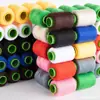 Máquina de Costura Pequena de Rolo Doméstica Linha Agulha de Costura à Mão e Linha Linha para Costurar Roupas Branca Preta Linha de Costura Especial