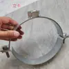 Braçadeira para Tubo de HDPE, Braçadeira para Tubo Galvanizado, Braçadeira para Tubo de Subida de Sifão, Braçadeira para Tubo de Suspensão de Drenagem na Mesma Camada, Conector de Aço Quadrado