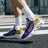 POD transfronteiriço, pedido mínimo de 1 peça, sapatos de malha fly-knit, tênis respiráveis e resistentes ao desgaste, estampas personalizadas, sapatos casuais para casais