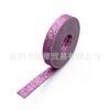 Cinturón de purpurina de color de 1 metro de largo para llavero DIY, cadena para teléfono móvil, accesorios, cinturón de piel sintética de 8 mm de ancho, cinturón por metro